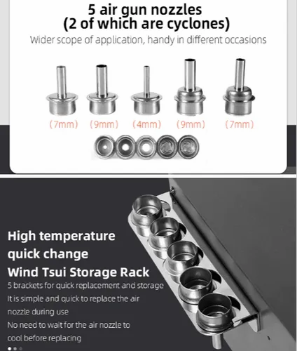 SUGON 8610DX 1000W Hot Air Rework Station