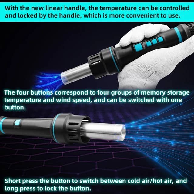 SUGON 8650 1300W Hot Air Rework Station 