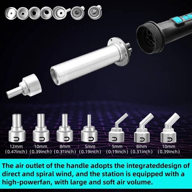 SUGON 8650 1300W Hot Air Rework Station 