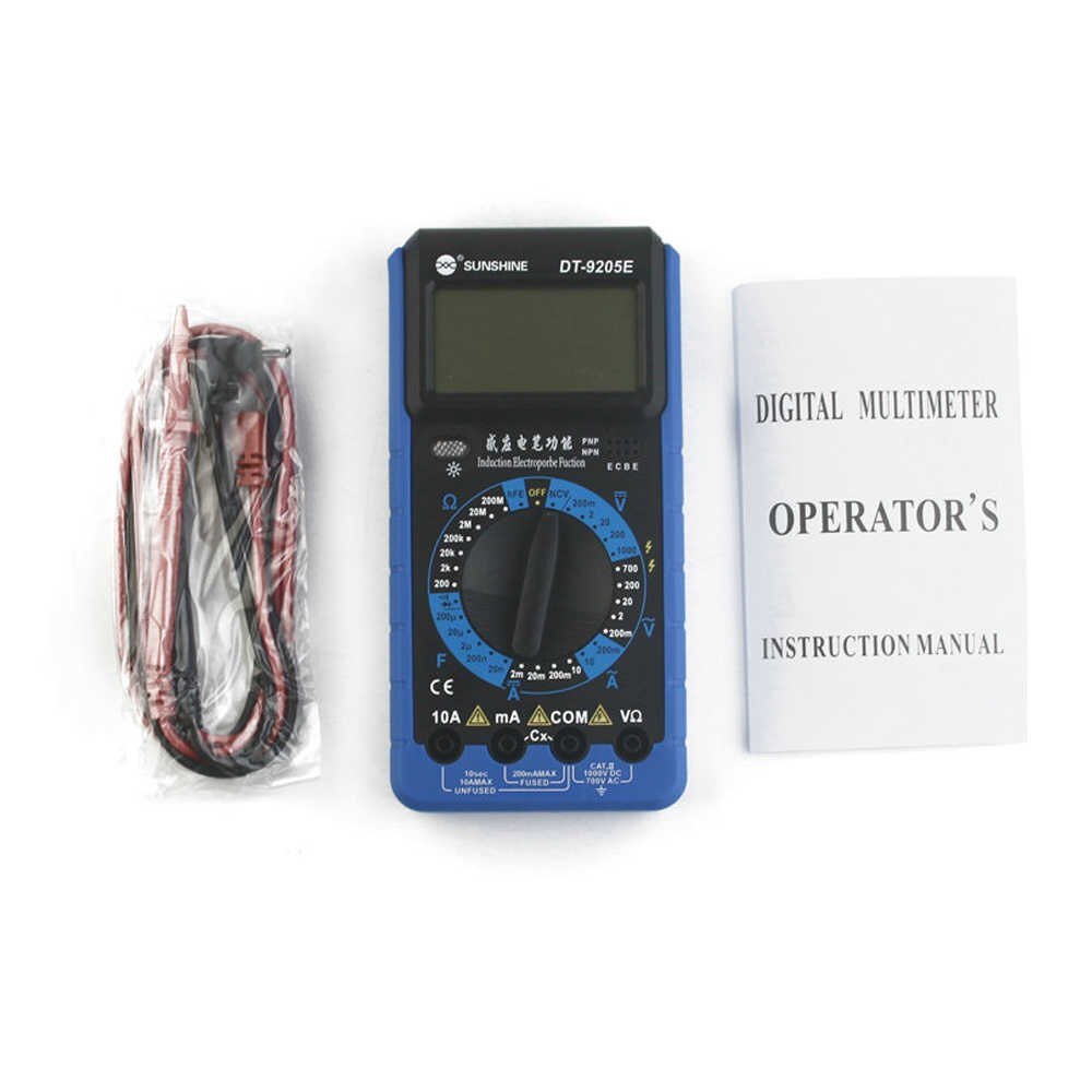 SUNSHINE DT-9205E Digital Multimeter