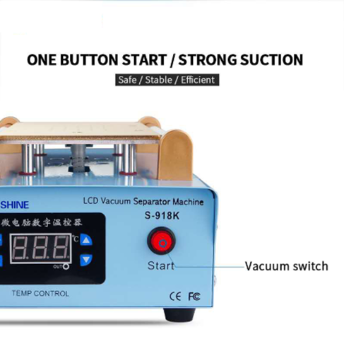 S-918K LCD Vacuum Separator Machine
