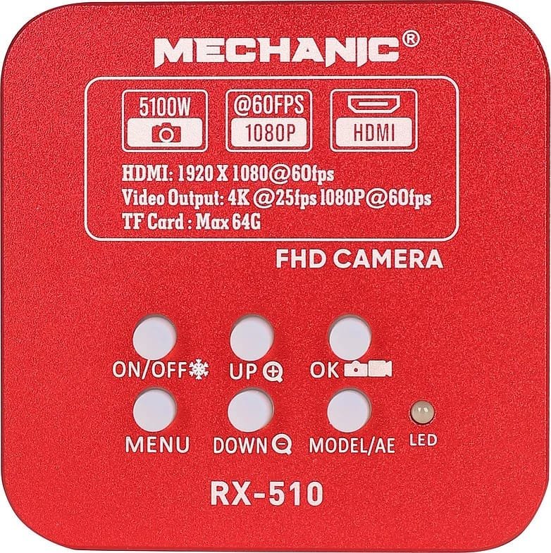 MECHANIC RX 510 FHD Camera For Microscope