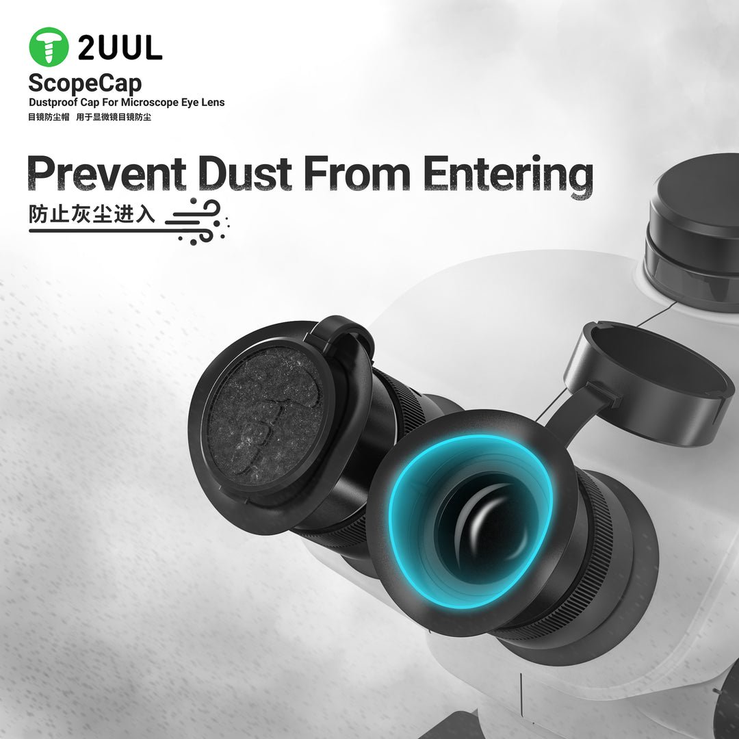 2UUL MS81 Dustproof Cap For Microscope Eye Lens