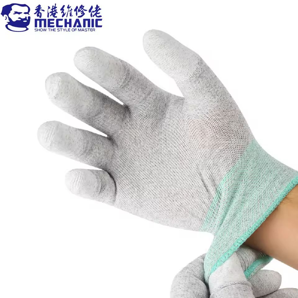 MECHANIC AS02 Carbon Fiber Anti-static Gloves