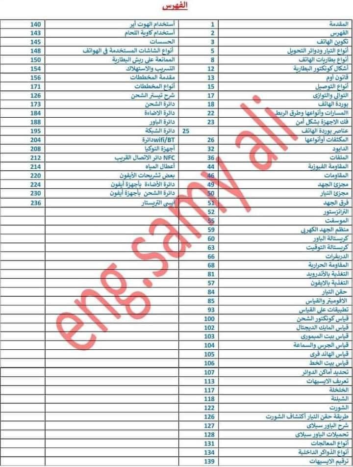 كتاب إحتراف صيانة المحمول من الصفر للأحتراف