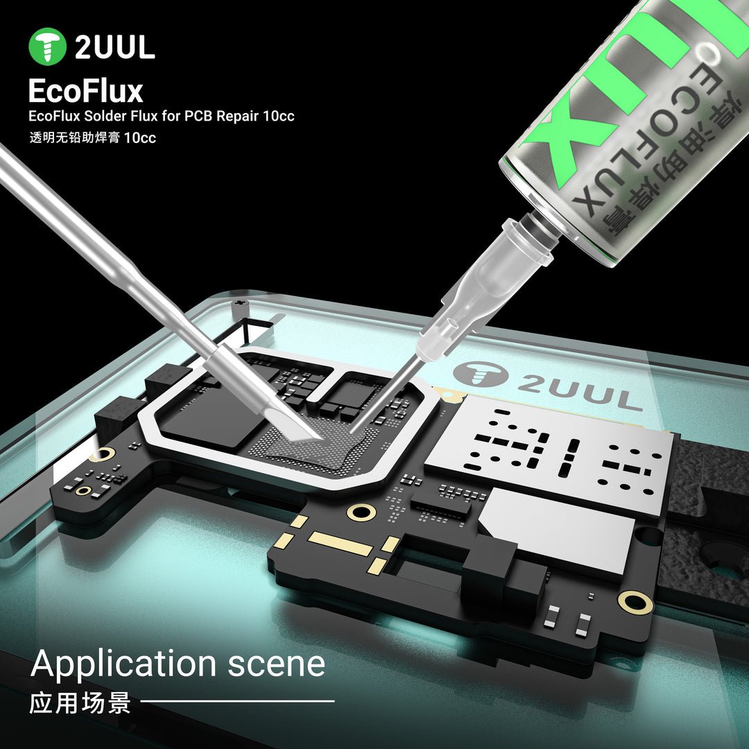 2UUL SC11 EcoFlux Solder Flux for PCB Repair 10cc
