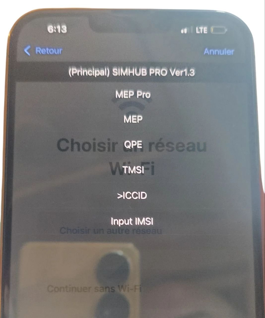 SIMHUB Pro - Turbo Sim - iPhone Unlocking Chip All Mode : MEP Pro / MEP / QPE / TMSI / ICCID