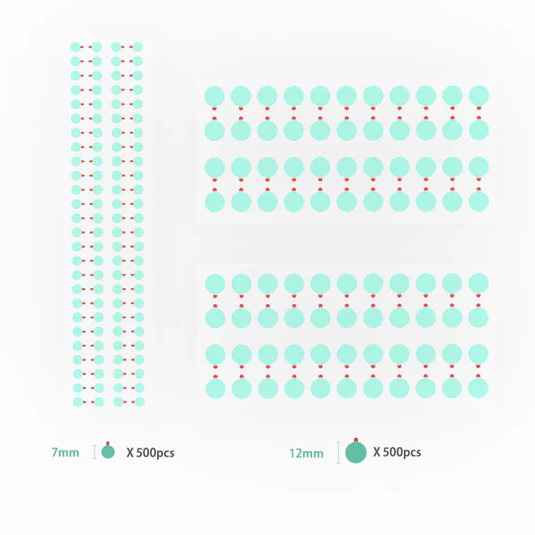 2UUL DA30 Phone Camera Protective Sticker 1000PCS/Pack