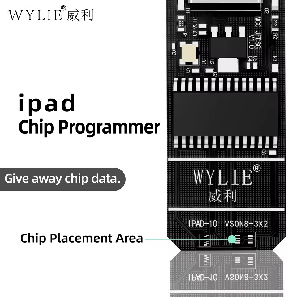 WYLIE Chip Programmer for All Ipad Models with Tyc Support Fix IPad Not Charging No Fast Charging No Charging Current Fault
