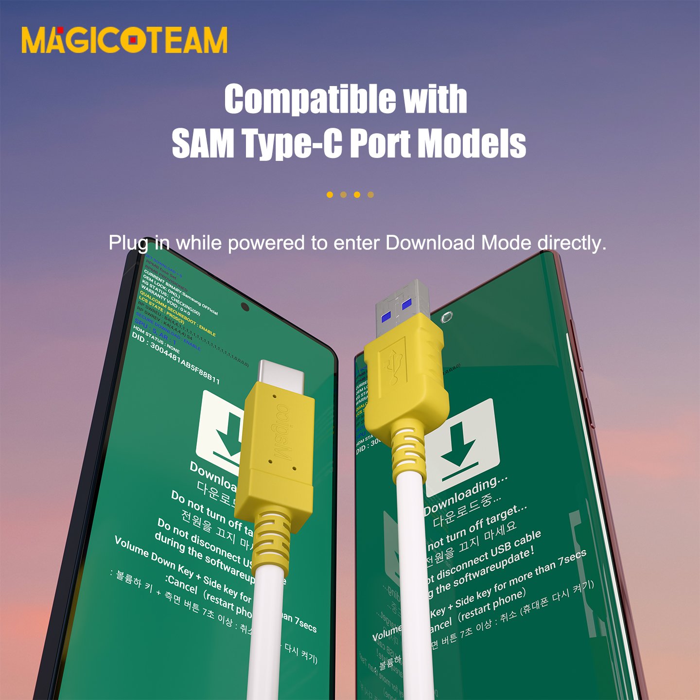 Samsung Type C Download Mode Cable