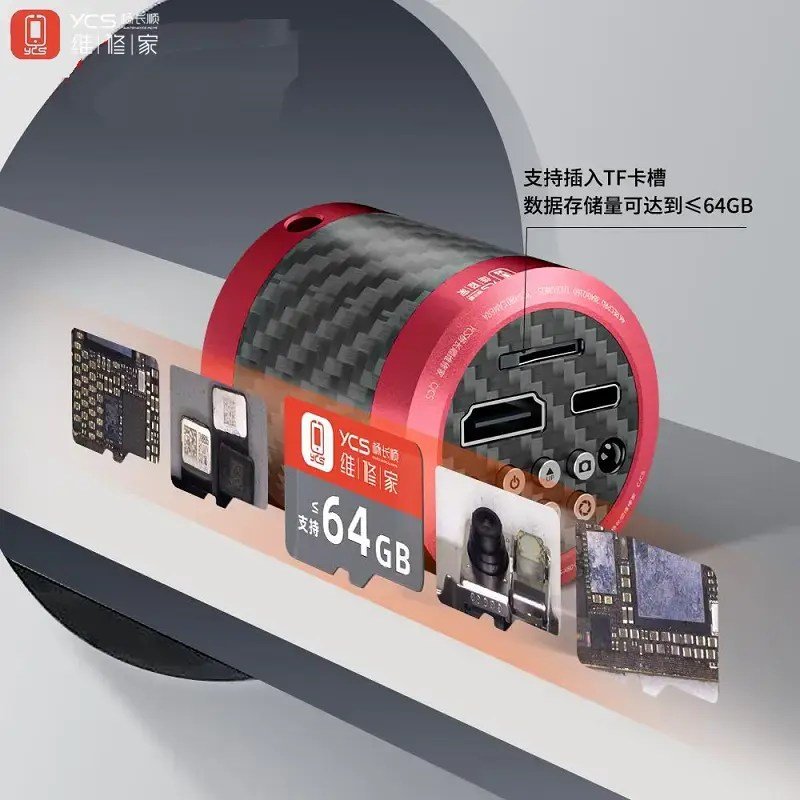 YCS X80 Industrial Microscope 4K Camera