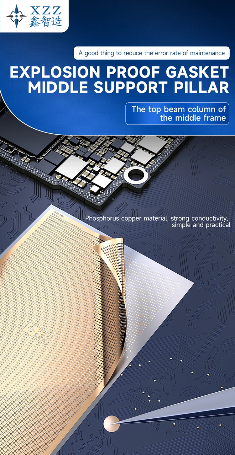 0.1mm XZZ Explosion-Proof Gasket for Motherboard