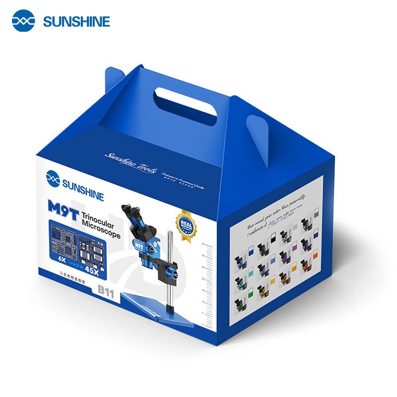 SUNSHINE M9T-B11 trinocular stereo microscope