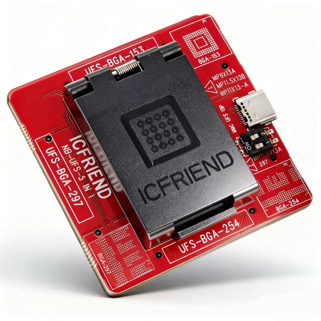 F64 ICFriend UFS 5-in-1 ( 254 / 153 / 297 ) + F64 ISP Adapter ( 2026 Version )