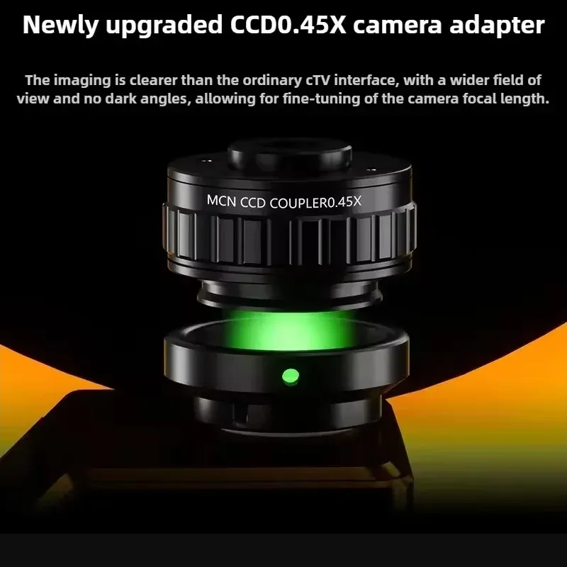 Mechanic Robot Z4 6.5-60X Trinocular Stereo Microscope with Aluminum Alloy Big Base