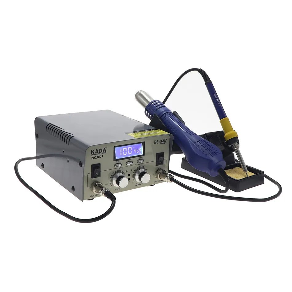 Kada 2018D+ 2in1 Hot Air Soldering Iron Station