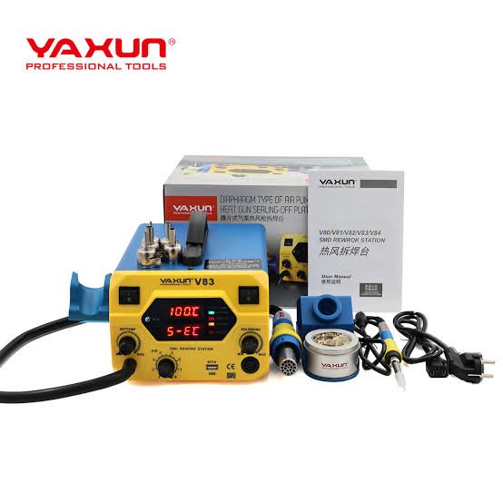 YAXUN V83 HOT AIR + SOLDERING IRON STATION