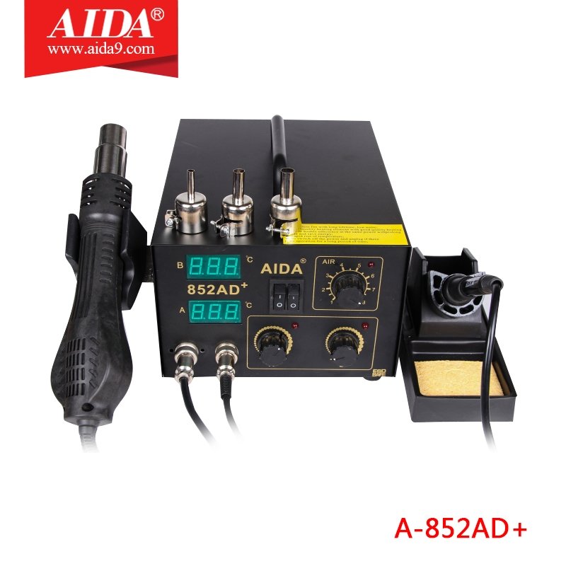 Aida 852AD+ Air gun soldering station
