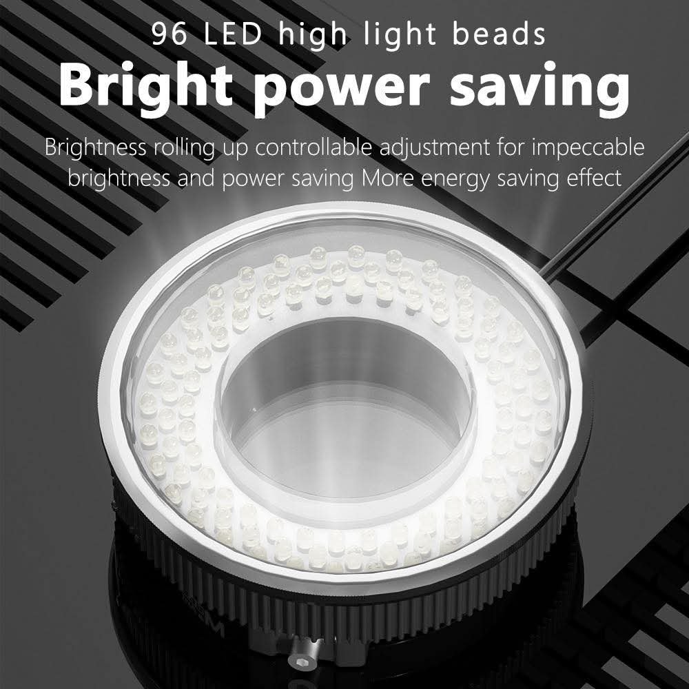 MaAnt MY-038 96 High Light Beads USB Microscope Adjustable Polarized Dust-Proof Light Source