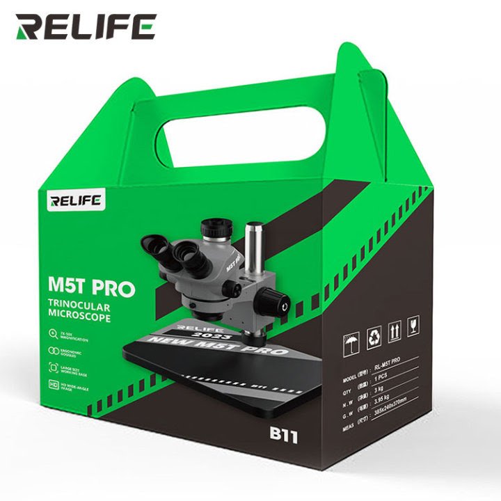 RELIFE RL-M5T Pro-B11 Trinocular HD Microscope