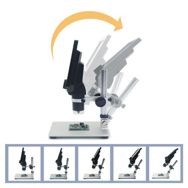 Digital Microscope 1-1200X Continuous Zoom