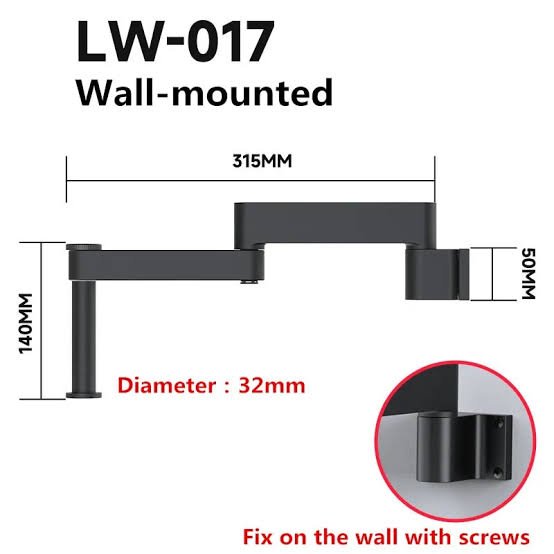 LUOWEI LW-017 360° Rotation Microscope