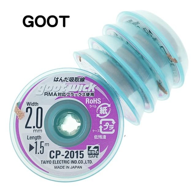 Goot Wick Desoldering WicK 2.0mm CP-2015