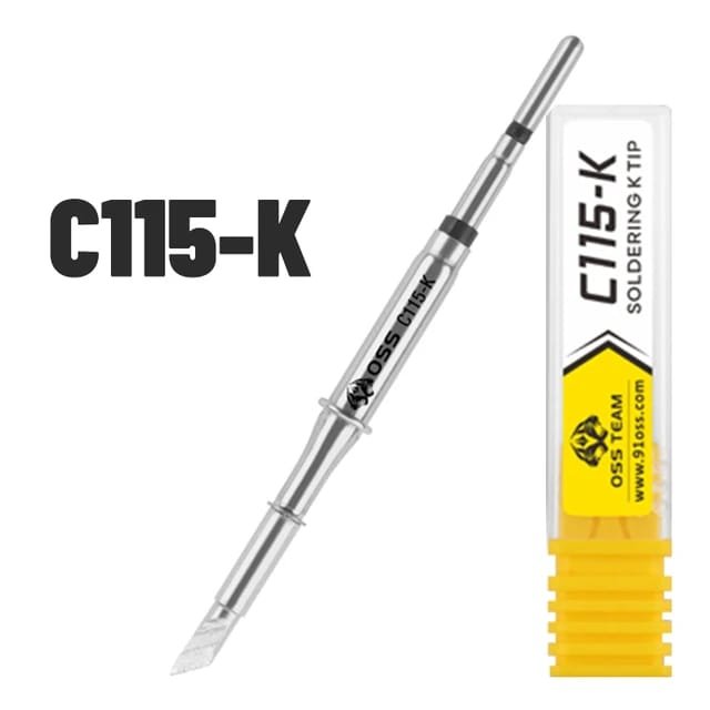 OSS Team C115-K Soldering Iron Tip Compatible With JBC & SUGON Soldering Station