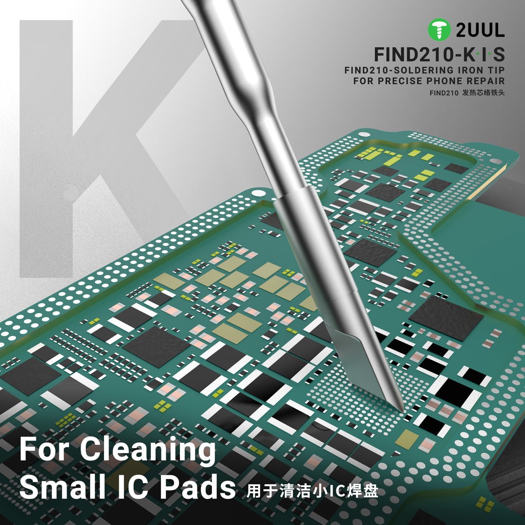 2UUL K I S Soldering Iron Tip for C210 Soldering Station (1 Pack)