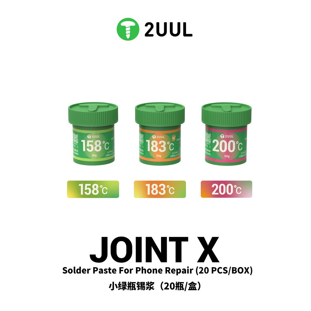 2UUL JOINT X Solder Paste 200℃ For CPU reballing