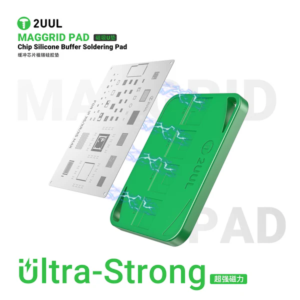 2UUL BH15 MagGrid Pad Chip Silicone Buffer Soldering Pad
