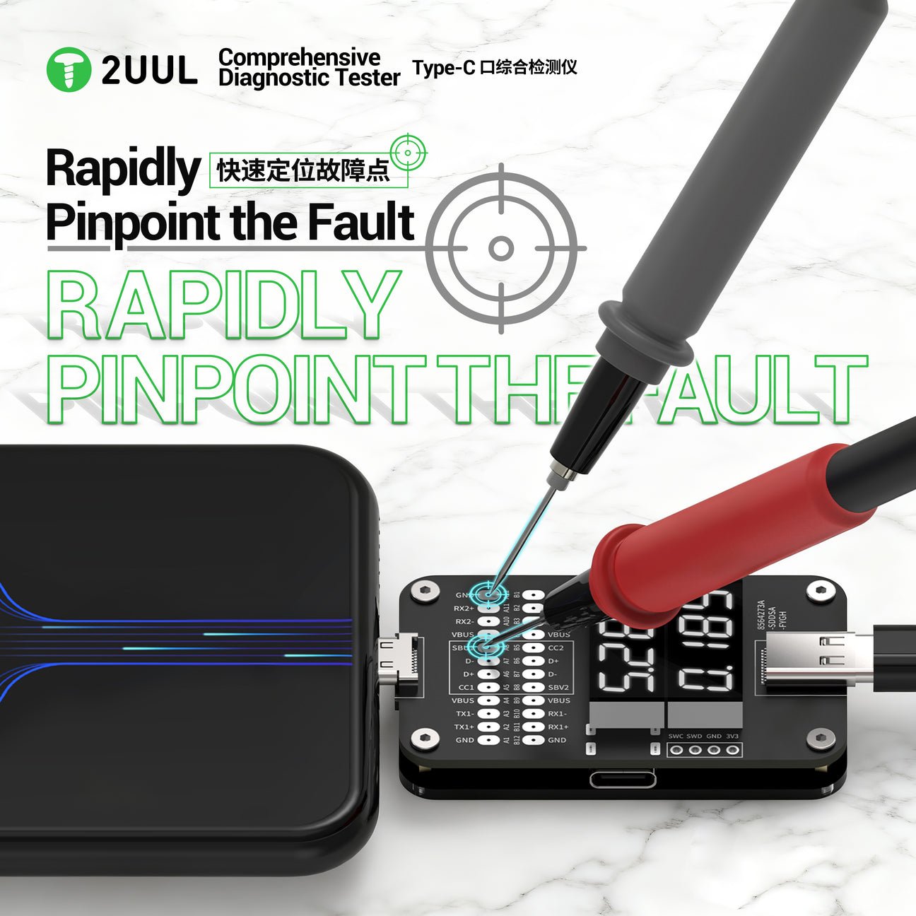 2UUL PW32 Comprehensive Diagnostic Tester