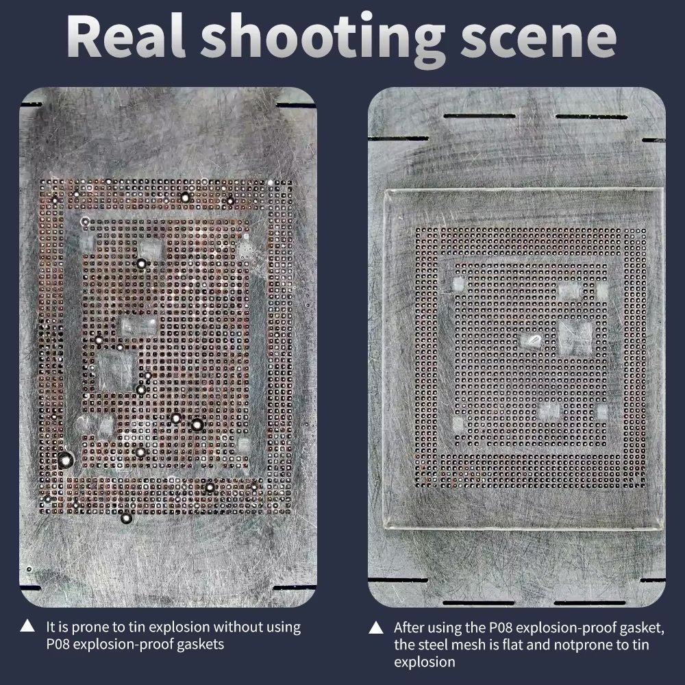 LanRui P08 Tin Explosion-proof Gasket for Phone CPU IC Soldering