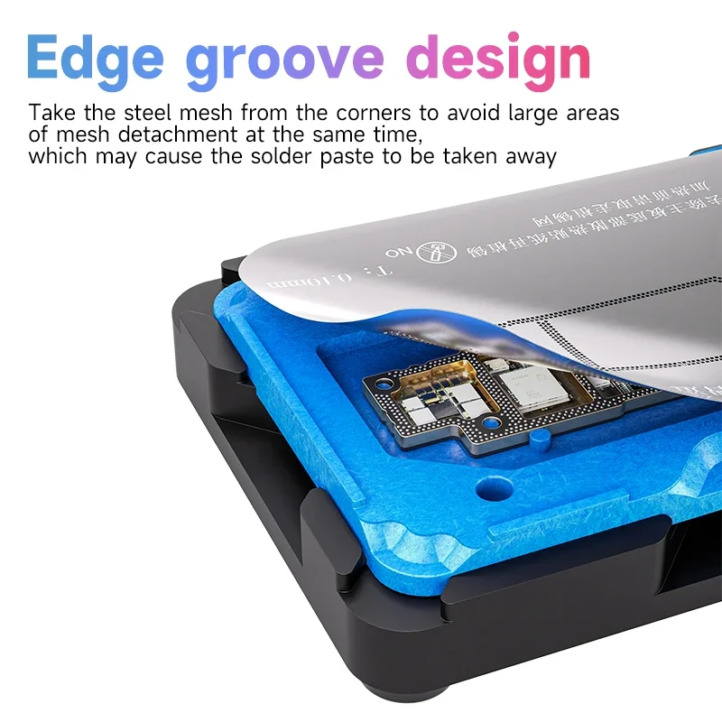 XZZ iPhone X-17 Pro Max TR Middle Frame BGA Plant Tin Platform