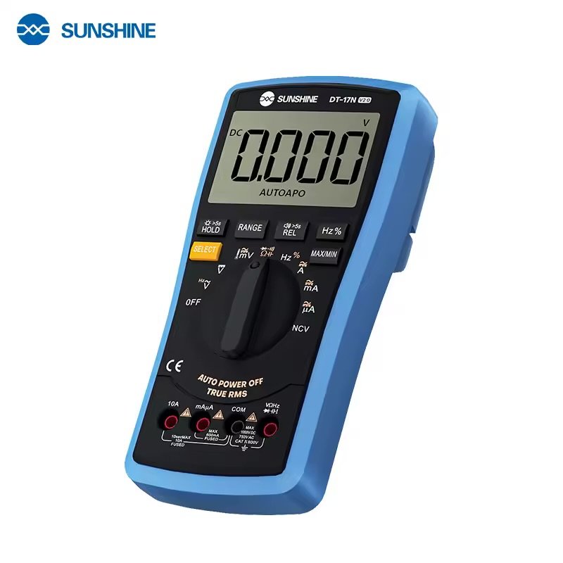 SUNSHINE DT17N V2.0 Auto Range LCD Display Multimeter
