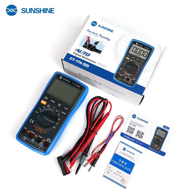SUNSHINE DT17N V2.0 Auto Range LCD Display Multimeter