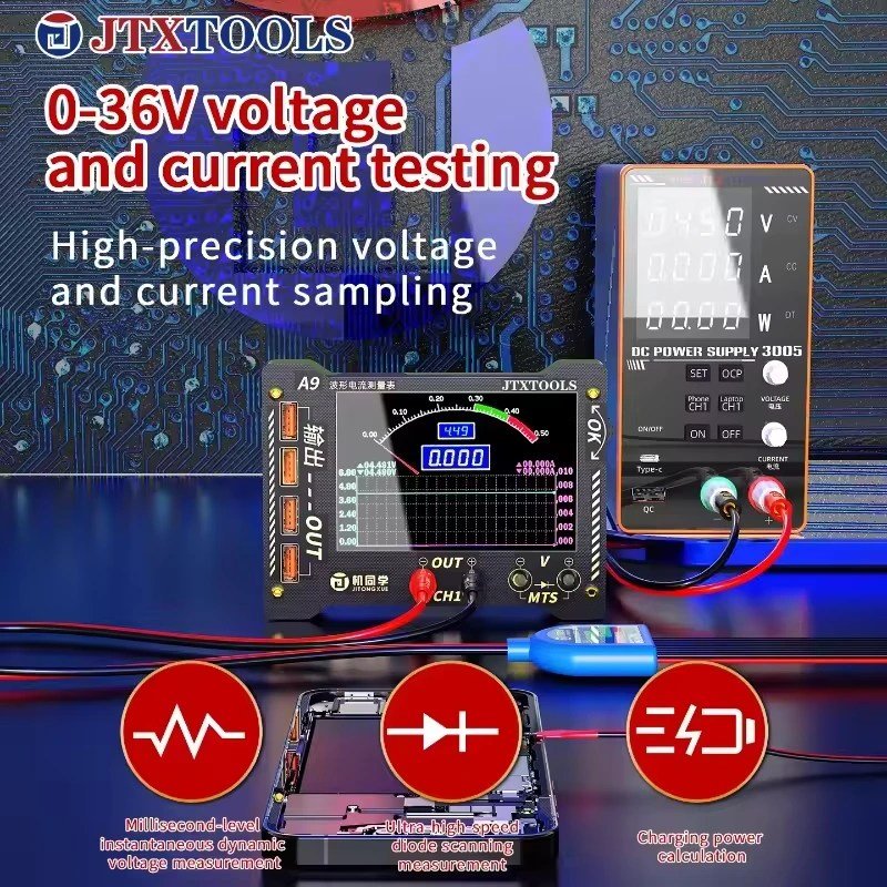 JTX A9 Waveform Multi-Function Measurement Meter