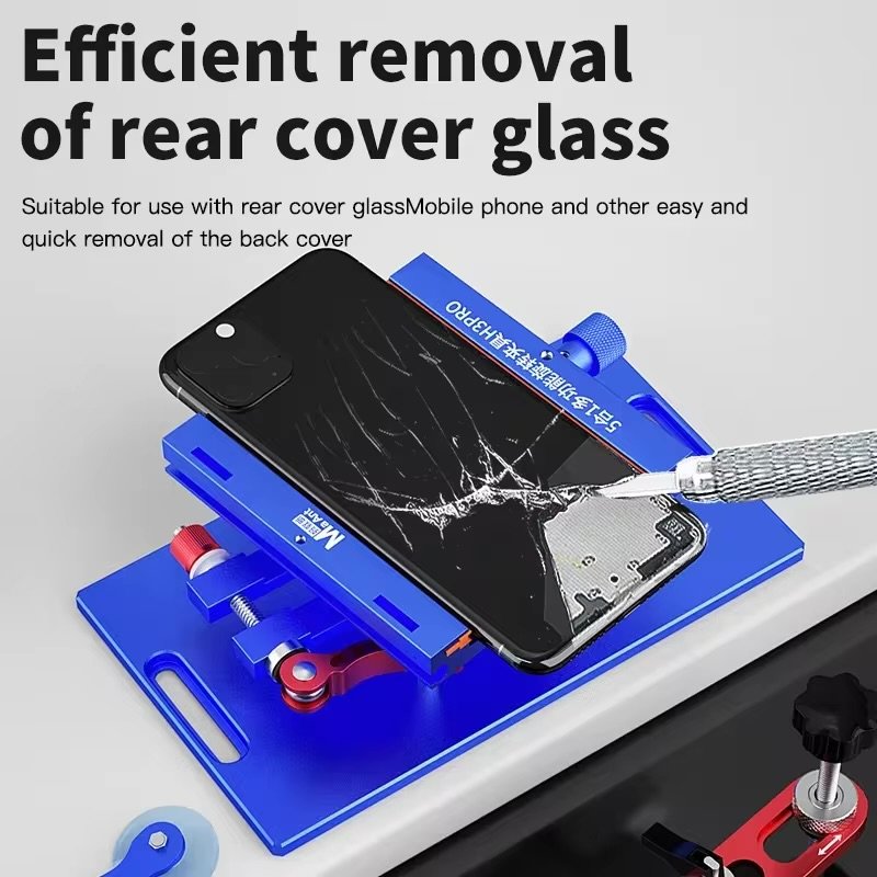 MaAnt H3 Pro 5 in 1 Muti-function Ratary Jig Free Heating Screen Separation for iPhone Android Phones Repair Fixture