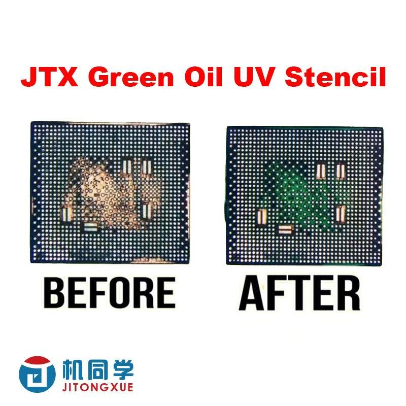 Universal Green Oil UV Stencil