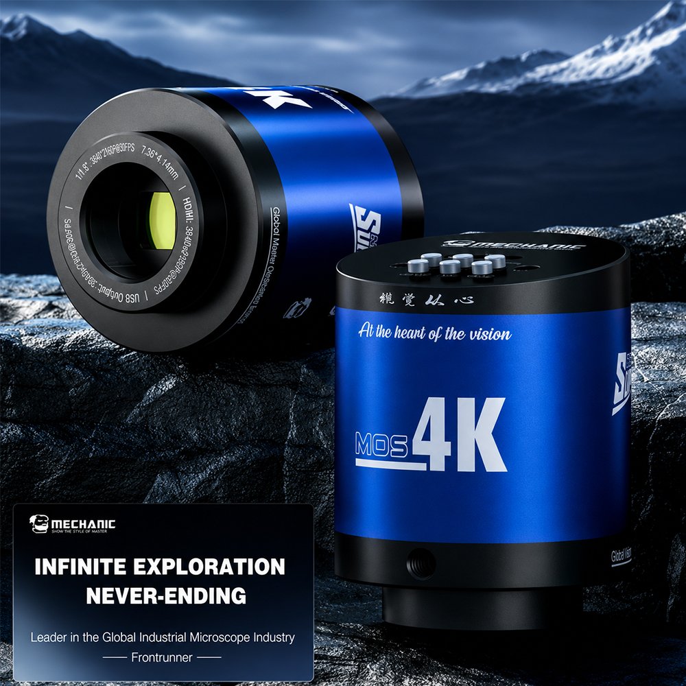 Mechanic MOS4K IMX415 Sensor 51MP 4K Ultra HD Microscope Camera