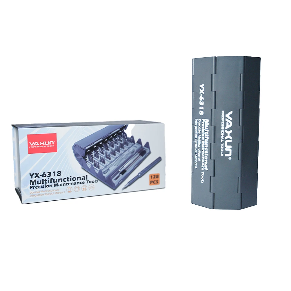 Precision Screwdriver Set 128 in 1 Professional Magnetic Multi Screwdriver Tool Kits Roll-up Cylinder Organizer Repair Tools for Computer PC Phone Watch Electronics Maintenance DIY